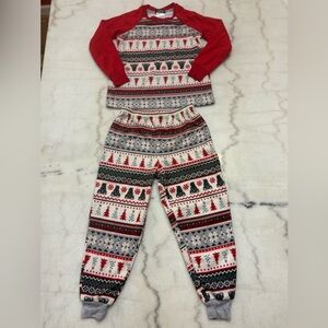 Kids Cuddl Duds Christmas Pajamas Size XS(4/5)
